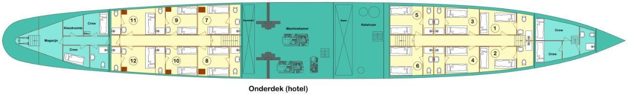 Kapitein Anna Hotel Amsterdam Exterior photo